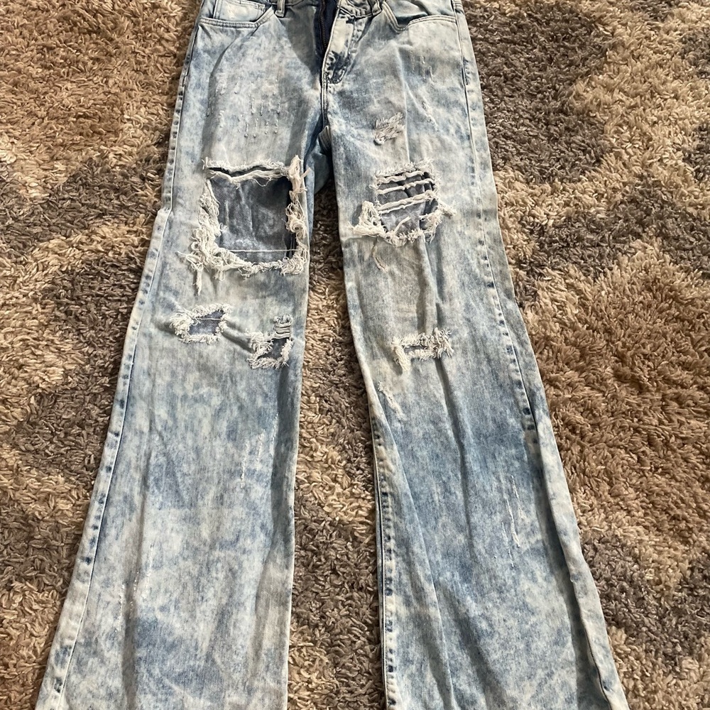 Ripped trousers